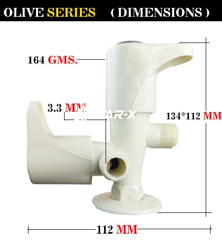 PTMT 2 IN 1 Angle Cock- Olive
