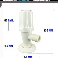 PTMT Angle Valve-STANDARD | PTMT VALVES | WASH BASIN | SINK WASTE